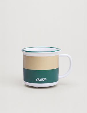 Mini mug livrée bus RATP vert et beige