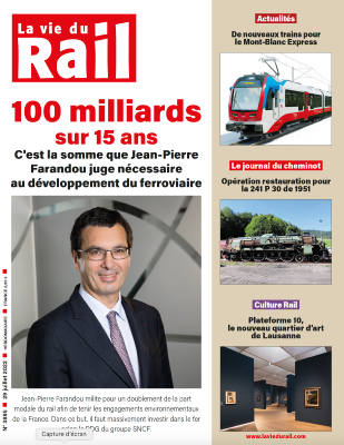 La Vie du Rail (hebdomadaire) N°3895