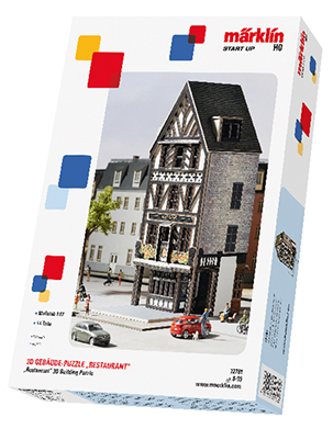 Puzzle 3D bâtiment "Restaurant" 