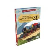 Construis la locomotive 3D. L'histoire des trains