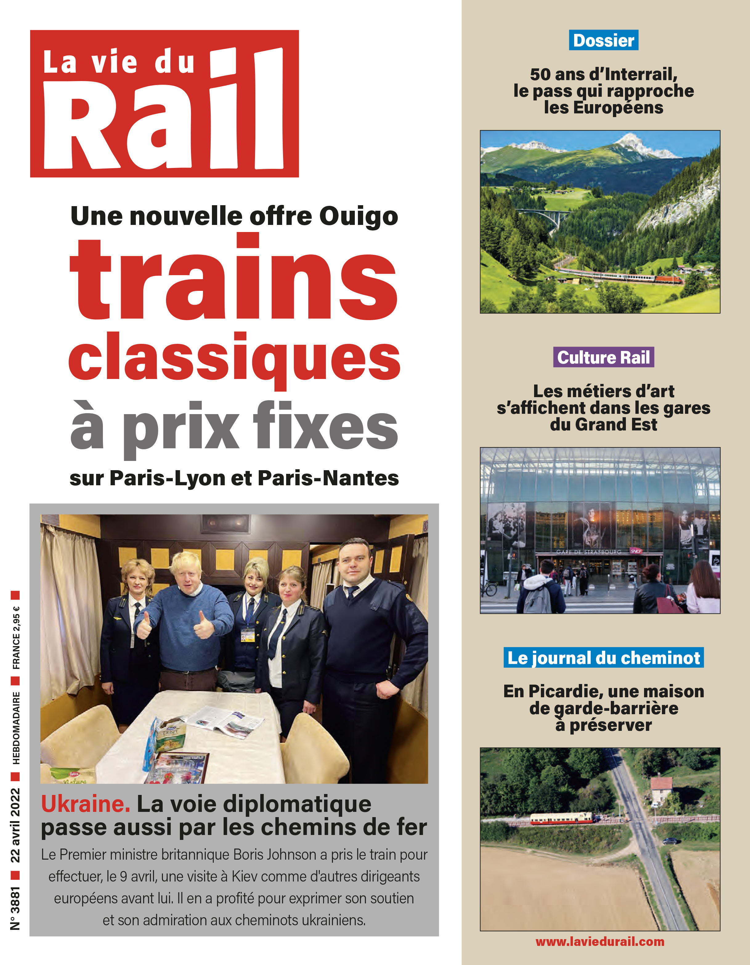 La Vie du Rail (hebdomadaire) N°3881