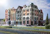 Puzzle 3D bâtiment "Restaurant" 
