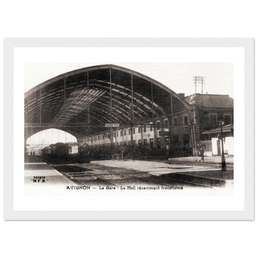 Avignon - La Gare - Le Hall recement Transforme