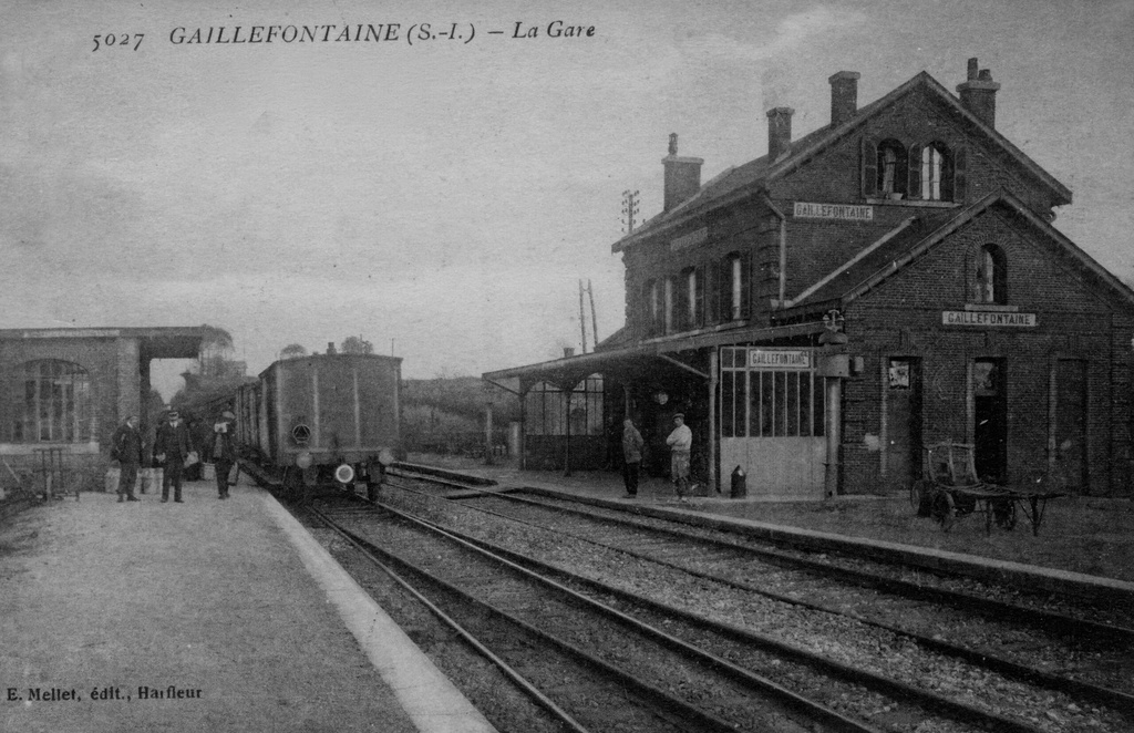 Gaillefontaine - La Gare
