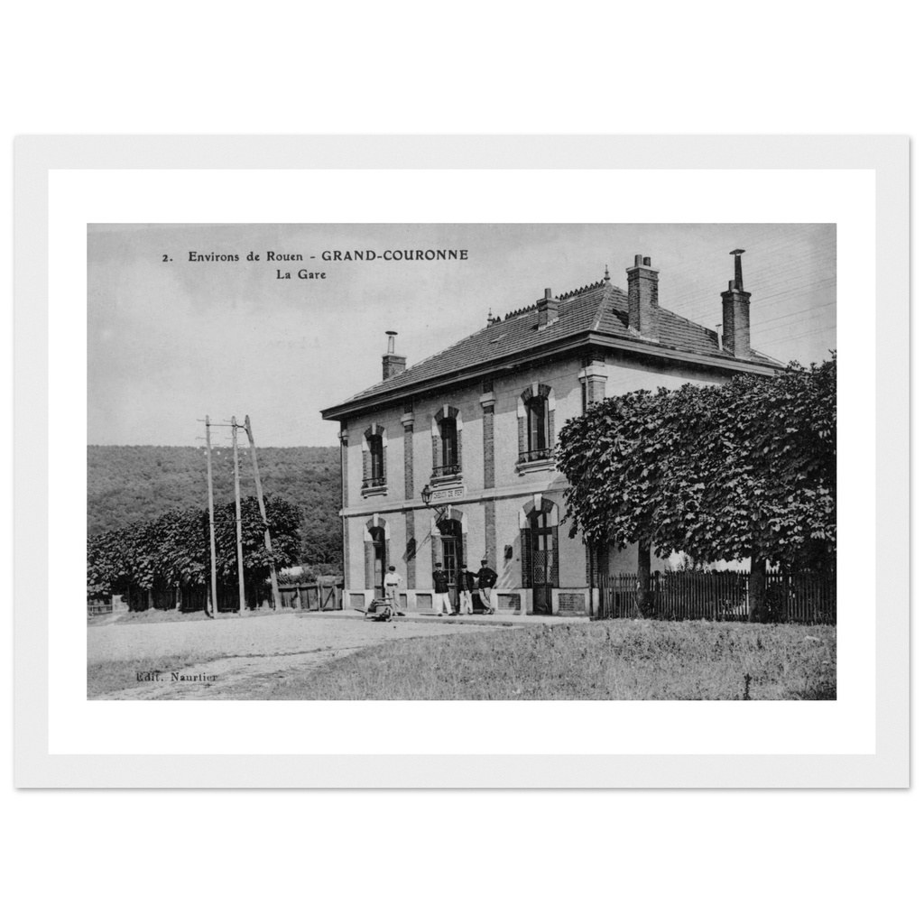Environs de Rouen - Grand-Couronne - Grand Couronne - La Gare