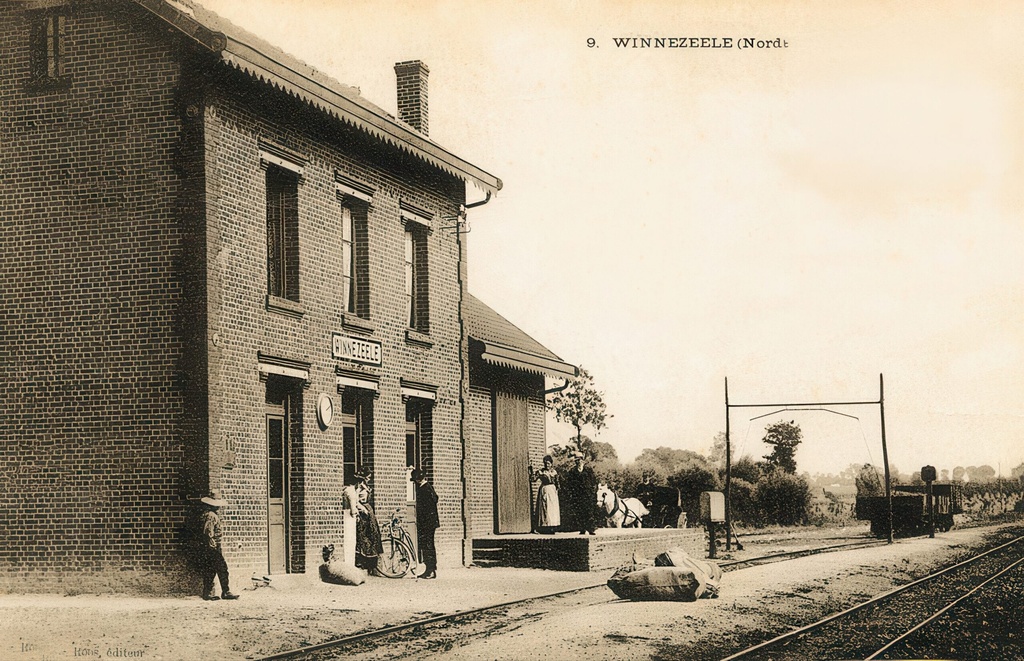 Winnezeele (nord)- La Gare