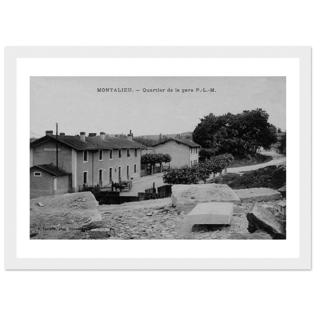 Montalieu-Vercieu - Quartier de la gare P.L.M