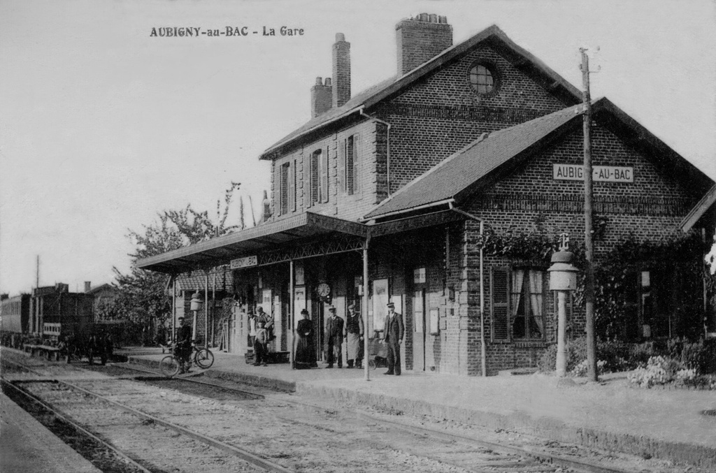 Aubigny-au-Bac - la gare