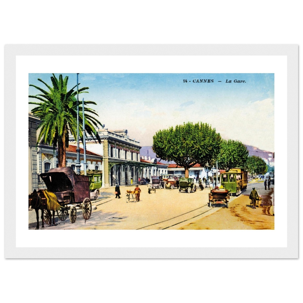 Cannes- Alpes Maritimes - PACA - France La Gare