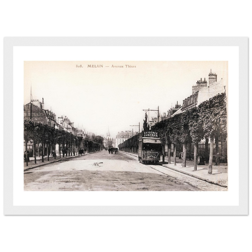 Melun  -Avenue Thiers