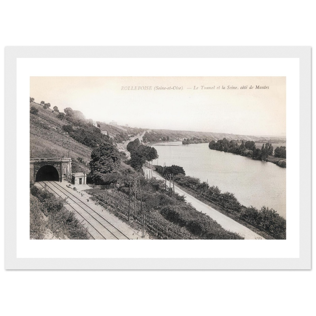 RollesBoise - Le tunnel et la seine cote Mantes