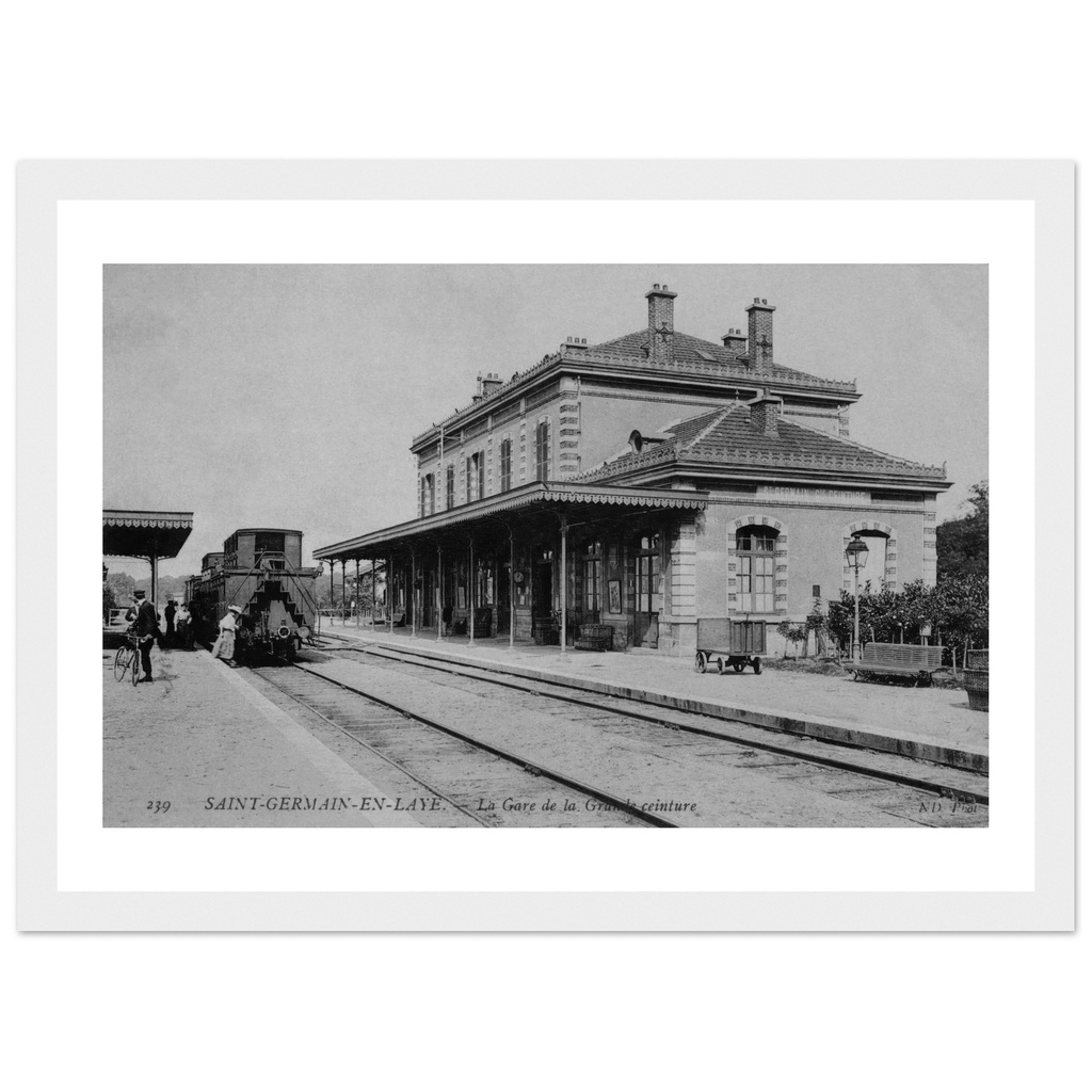 Saint-Germain-en-Laye - La Gare de la Grande Ceinture