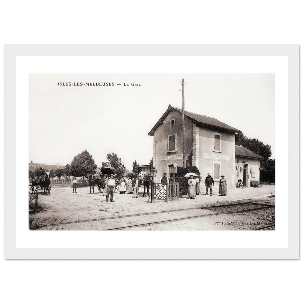 Isles-lès-Meldeuses - La Gare