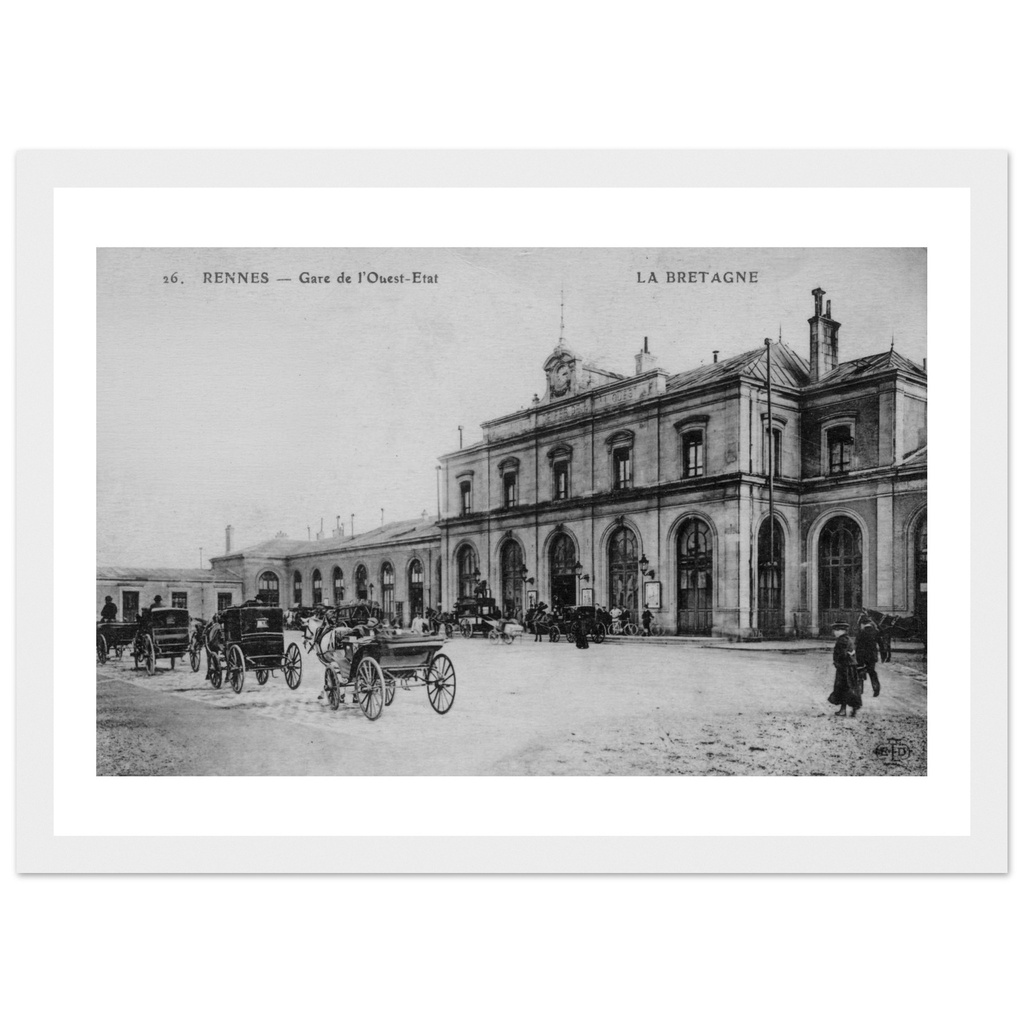 Rennes - Haute Marne - Champagne Ardenne - La Gare depart