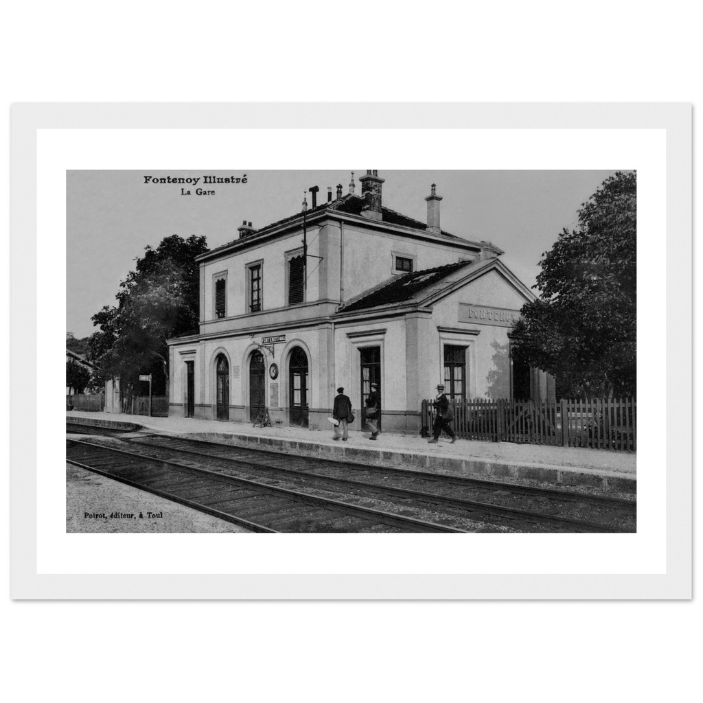 Fontenoy - Illustre la Gare