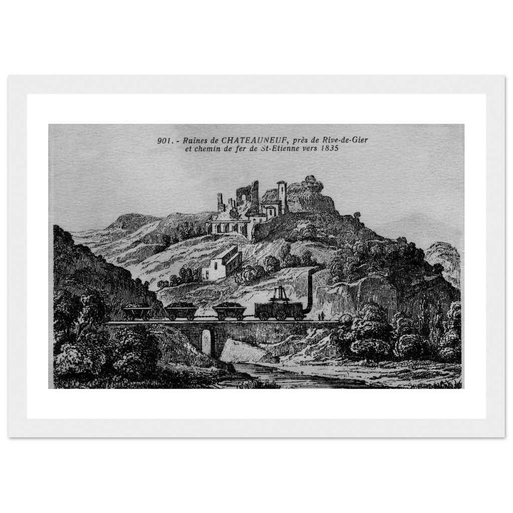 Saint-Étienne - Ruines de Chateauneuf