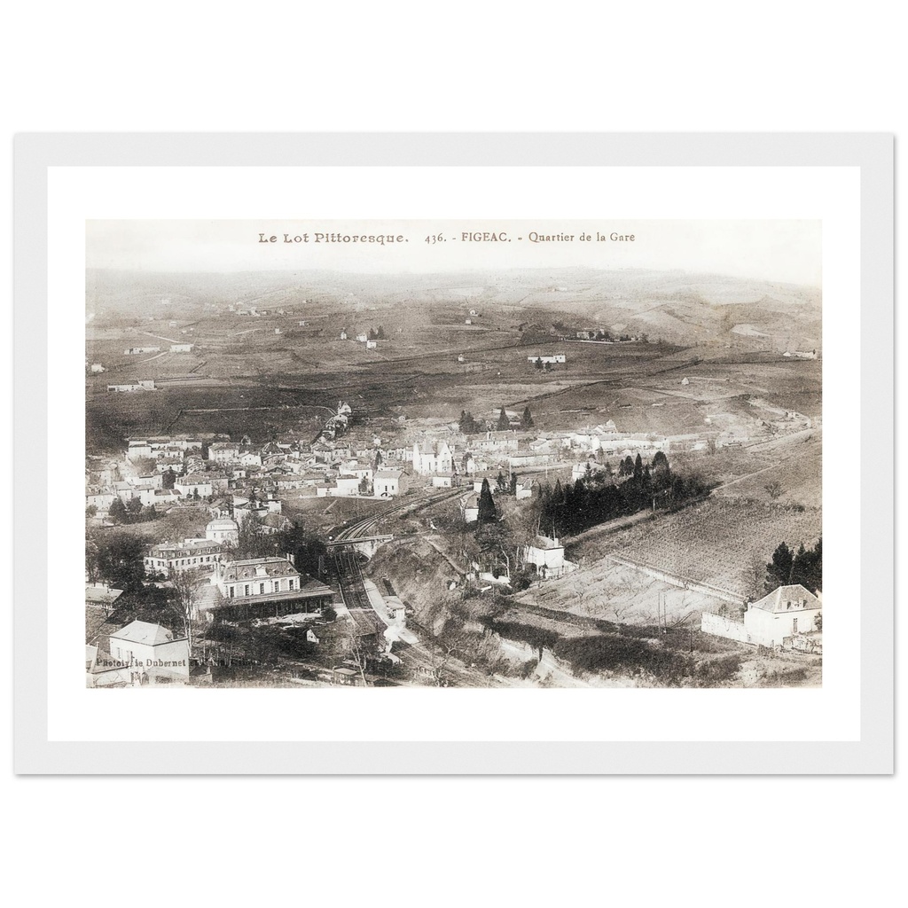 Le Lot pittoresque -Figeac - Quartier de la Gare