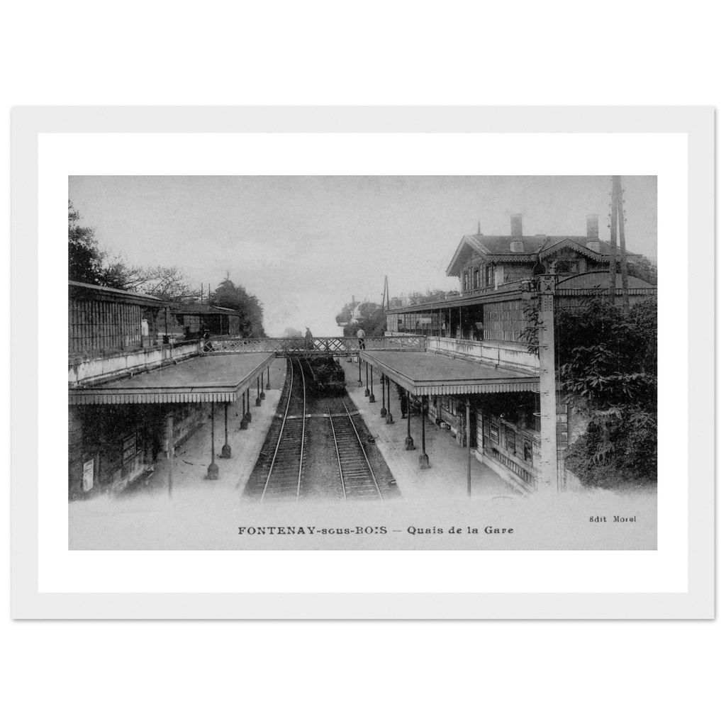Fontenay-sous-Bois - Quai de la Gare