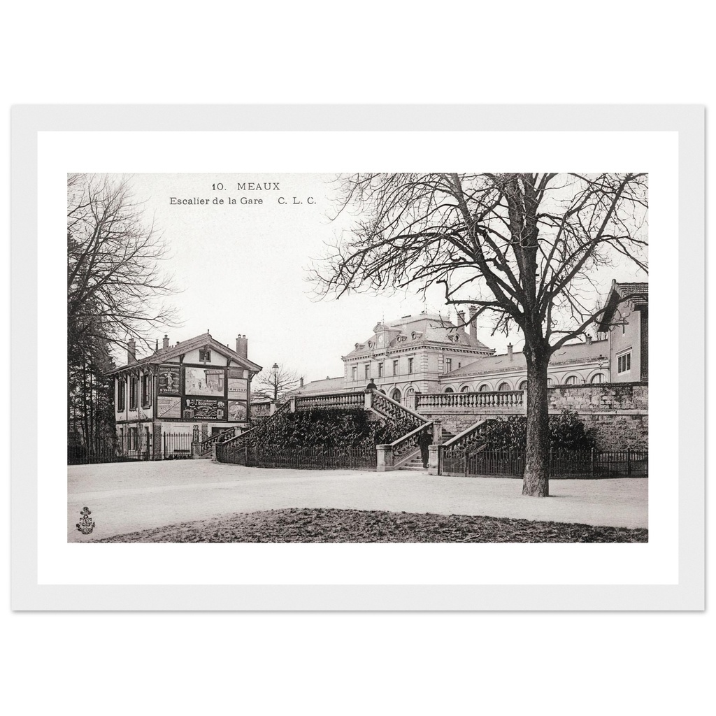 Meaux - Escaliers de la Gare