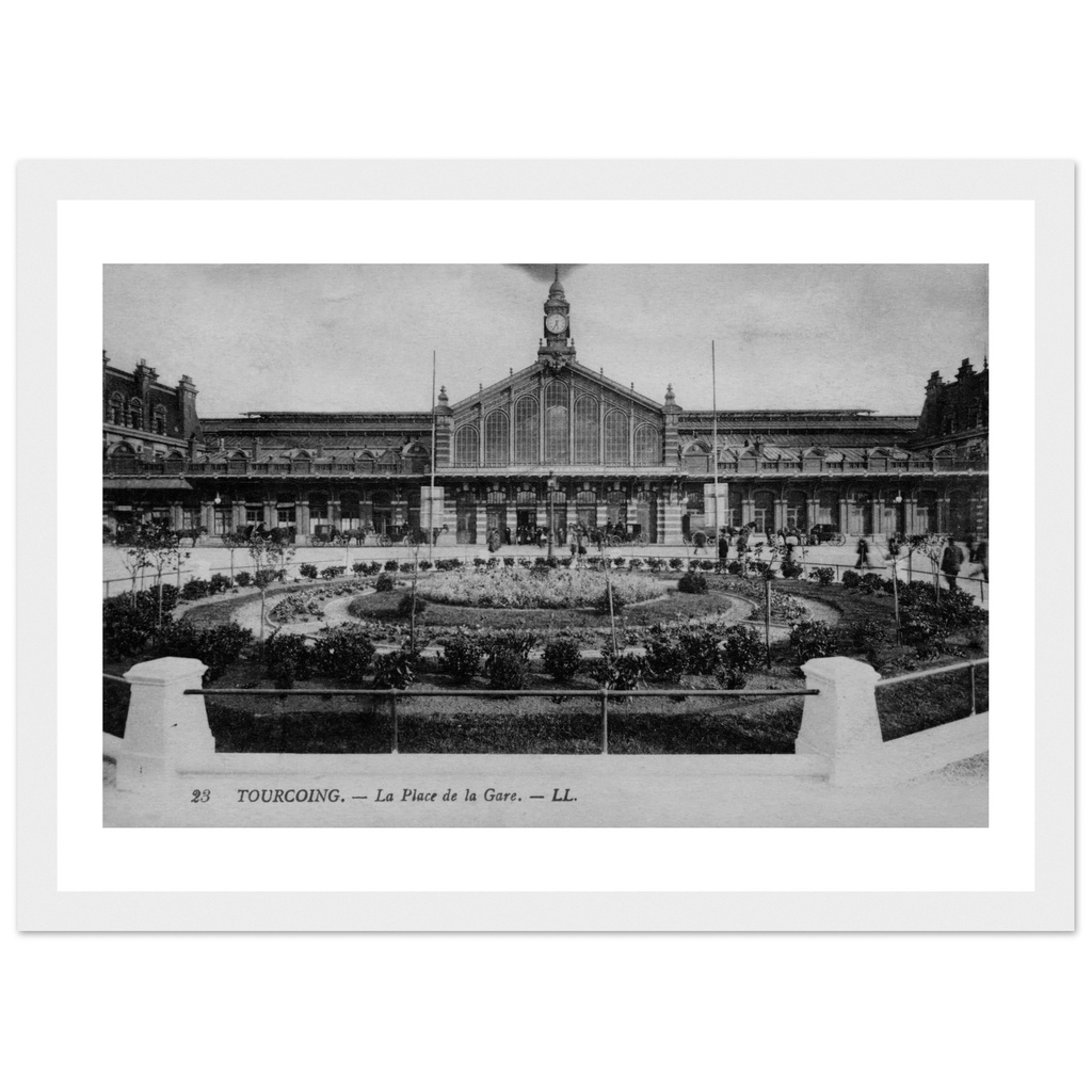 Tourcoing - La Place de la Gare