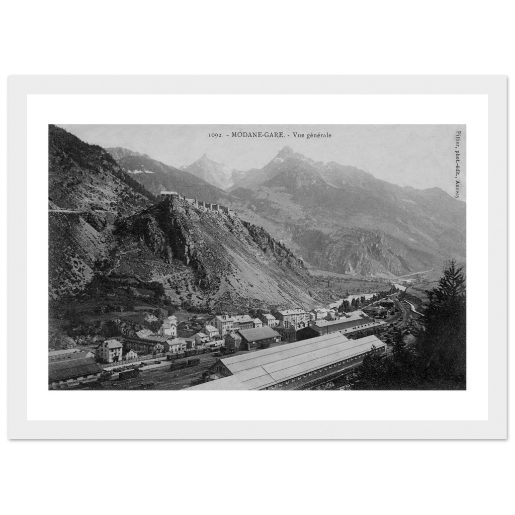Modane - Gare - Vue generale