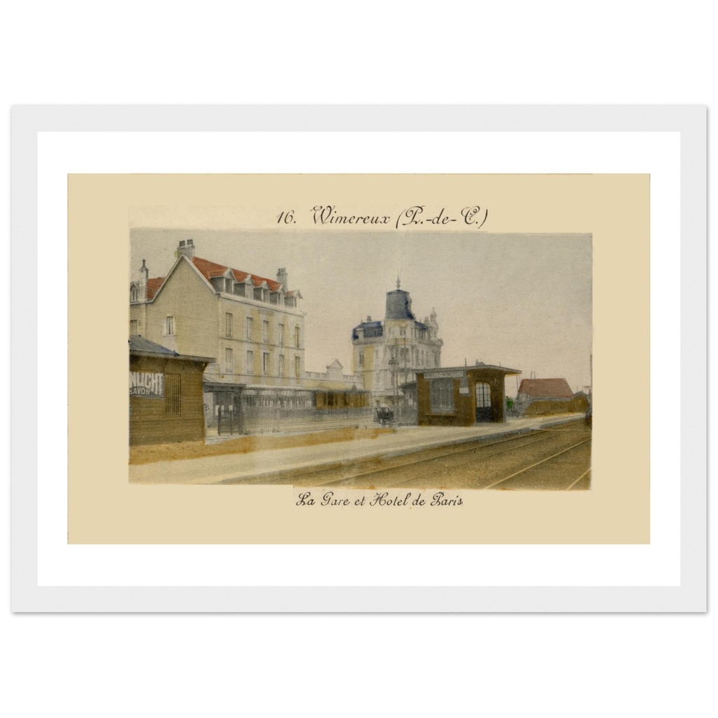 Wimereux - La Gare et l'Hotel
