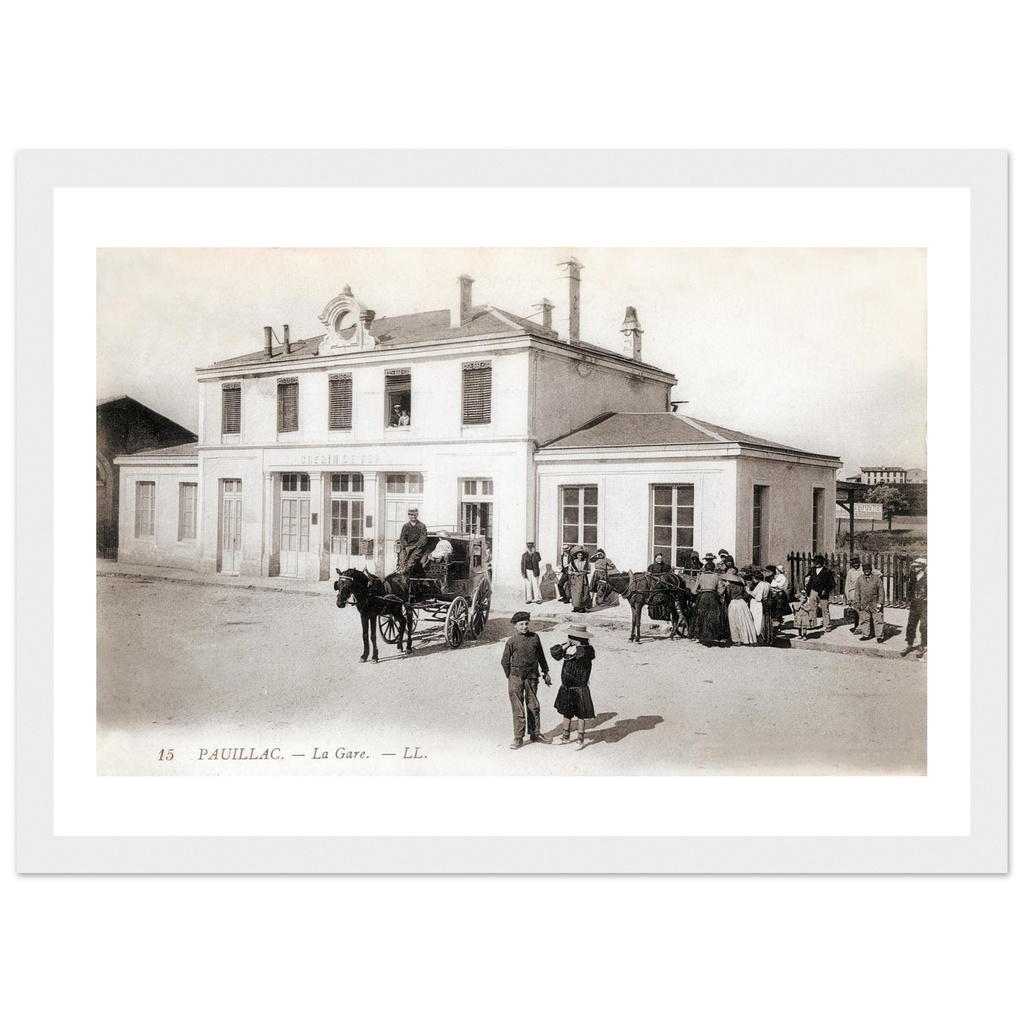 Pauillac - La gare