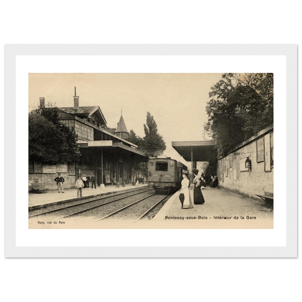Fontenay-sous-Bois - Intérieur de la Gare