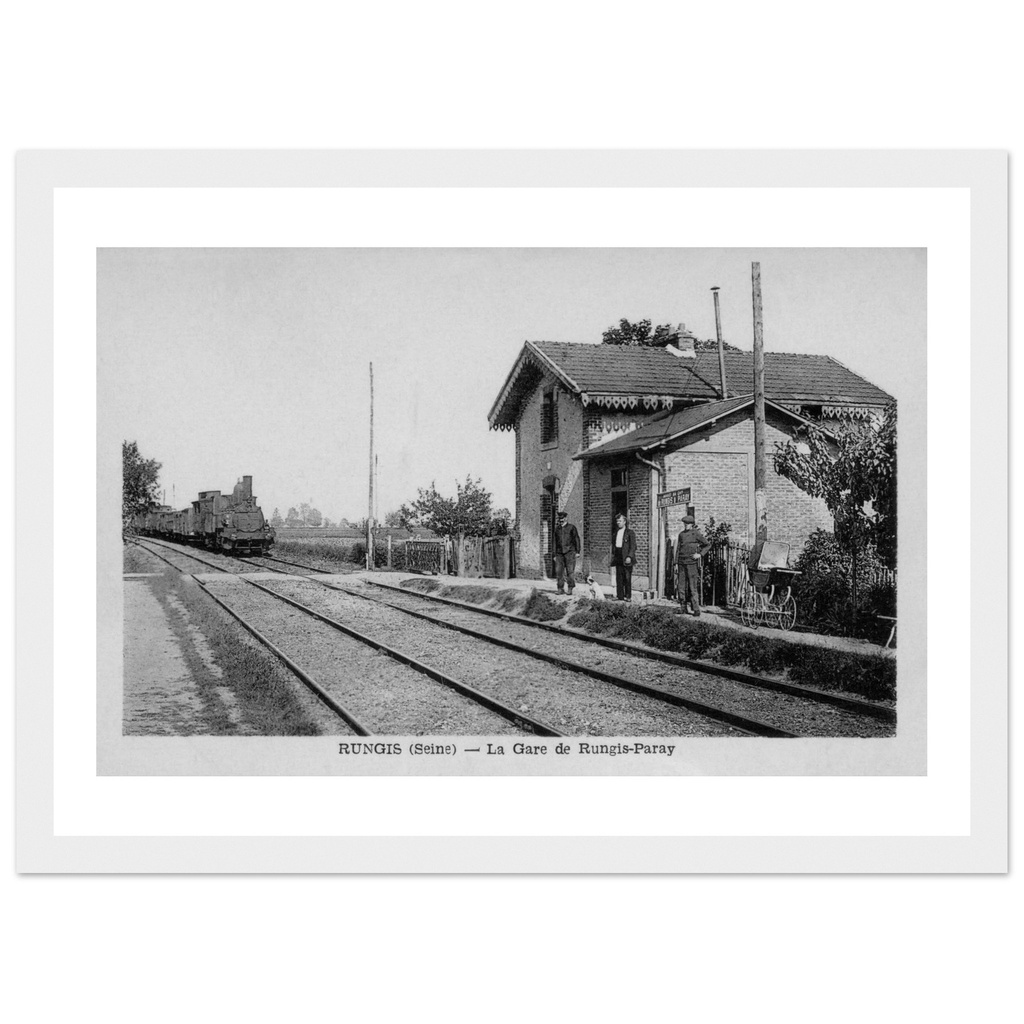 Rungis (Seine) - La Gare de Rungis-Paray