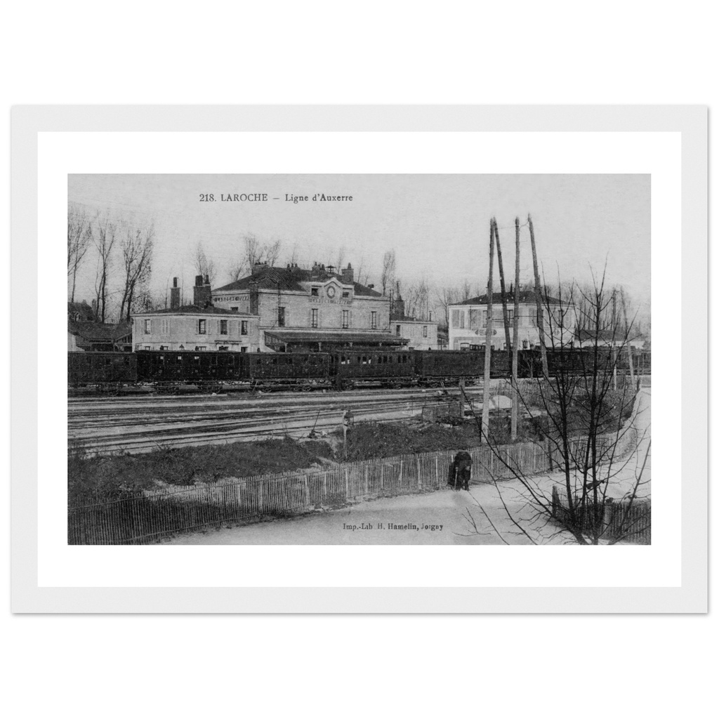Laroche - Yonne - Bourgogne - France    Ligne d'auxerre