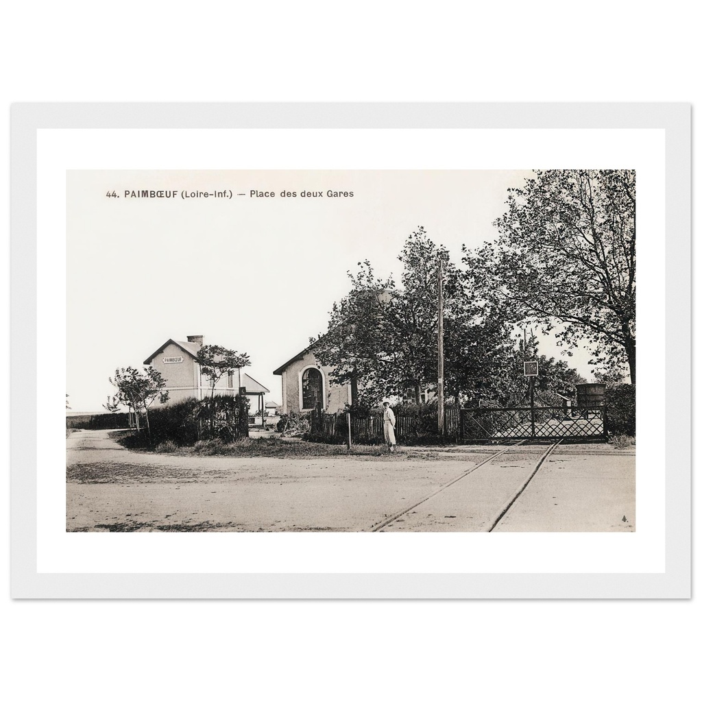 Paimboeuf - Place des deux gares