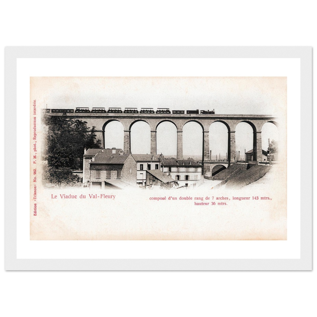 Le viaduc du val Fleury Haut de seine - Ile de France - France