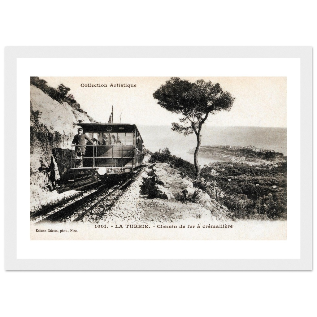 La Turbie - Chemin de fer a Cremaillère