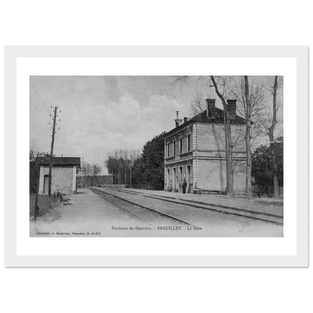 Environs de Dourdan - La Gare de Breuillet