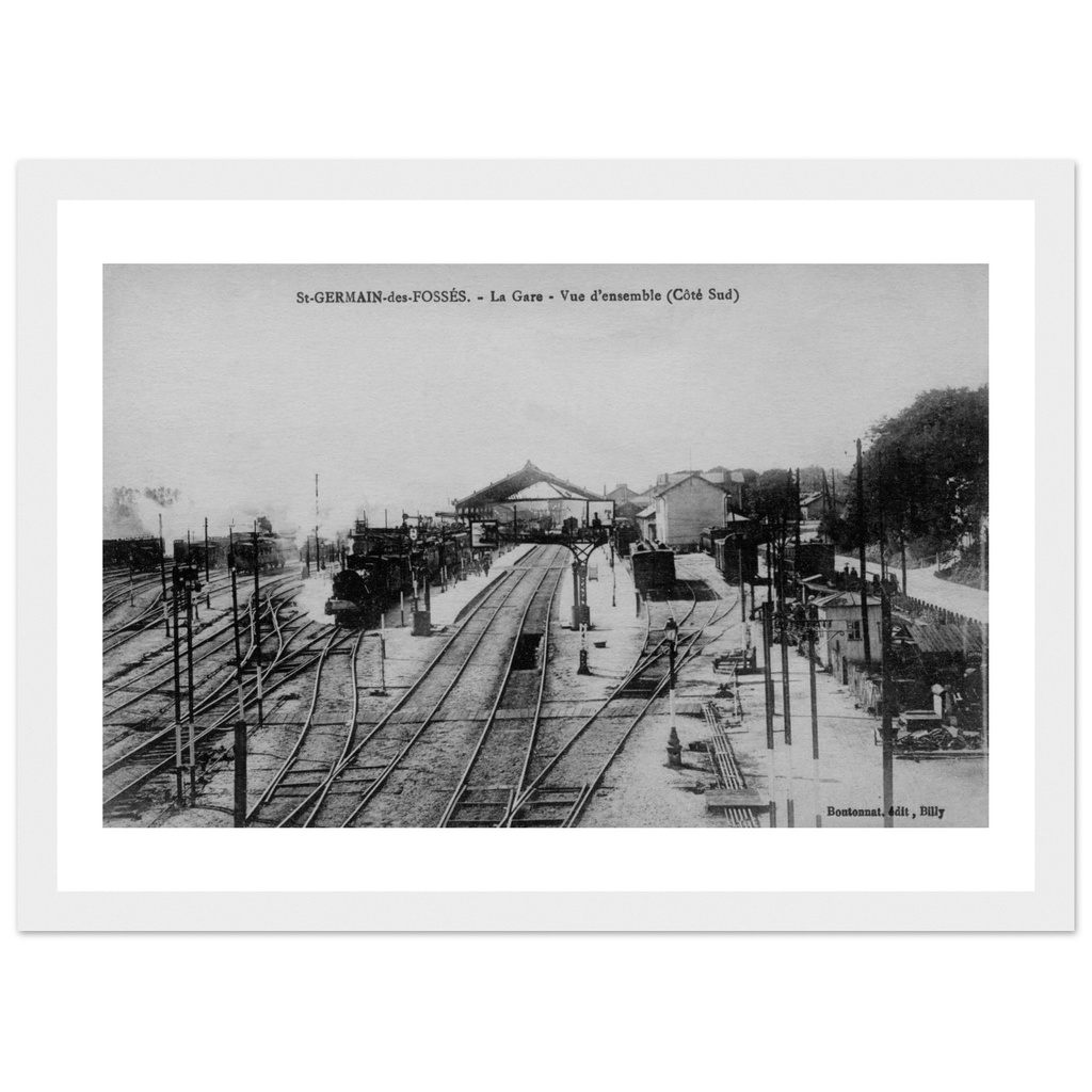 St Germain des Fosses - La Gare