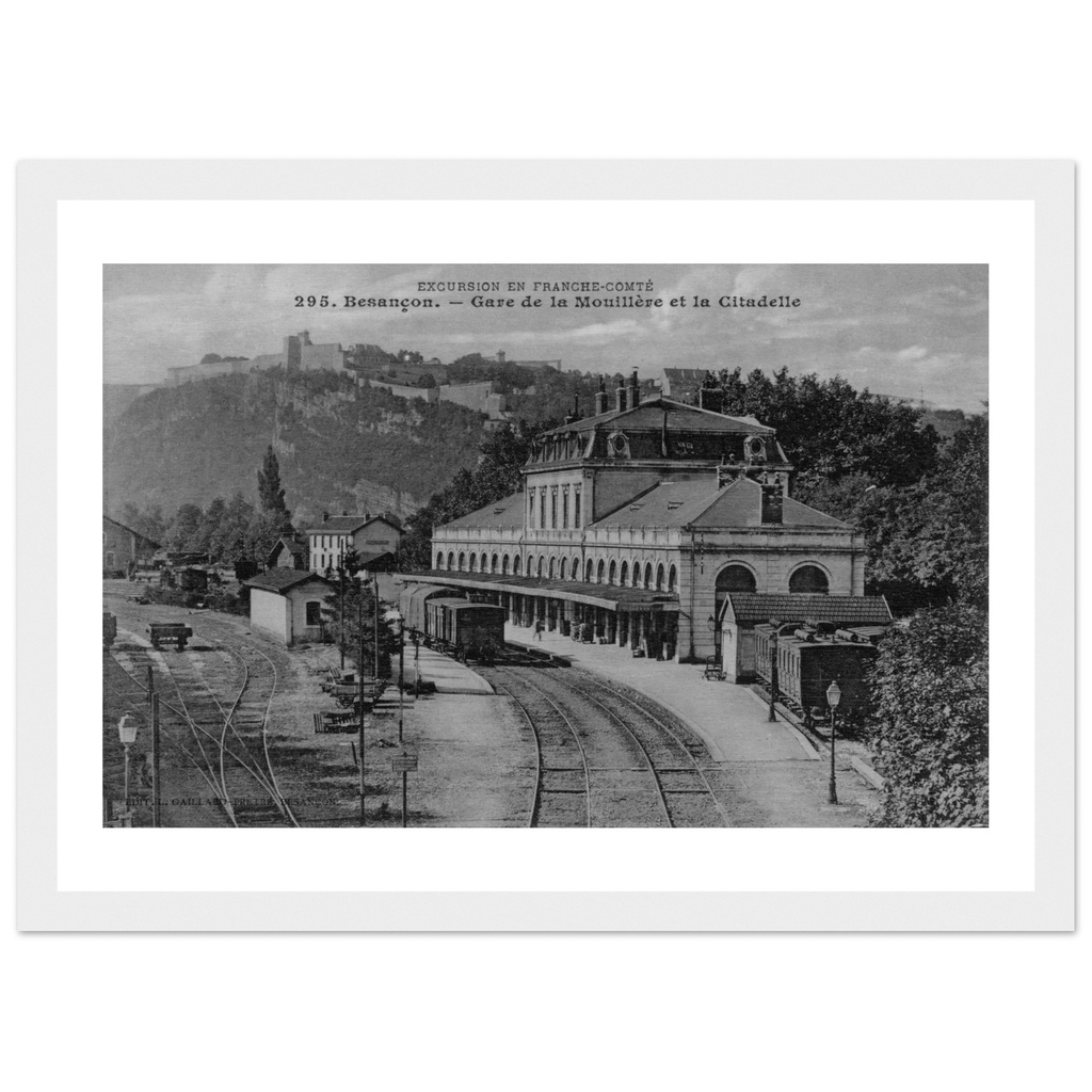 Besançon - Gare de la Moulinière et de la Citadelle