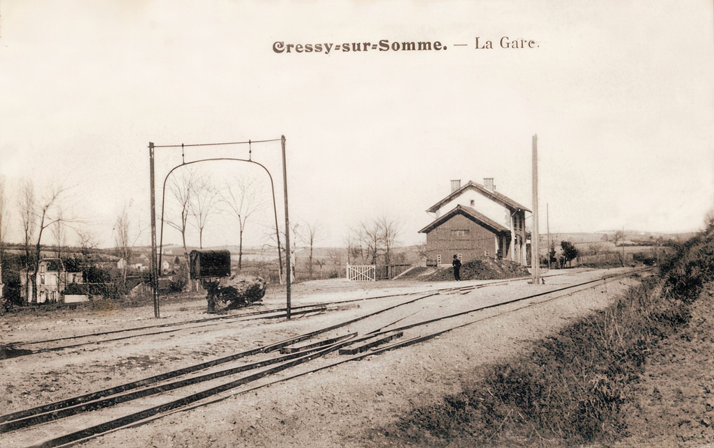 Cressy-sur-Somme - La Gare