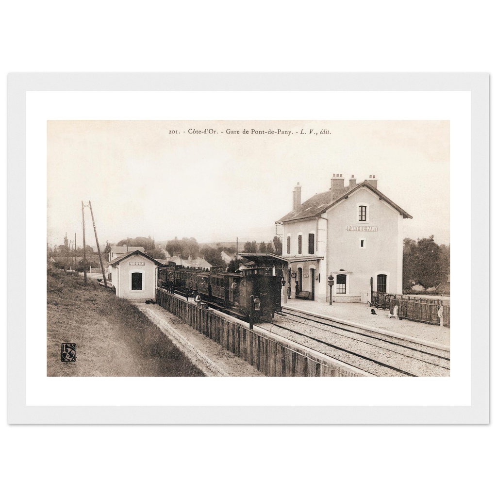 Cote-d'or - Gare de Pont de Pany Cote D'or - Bourgogne - France