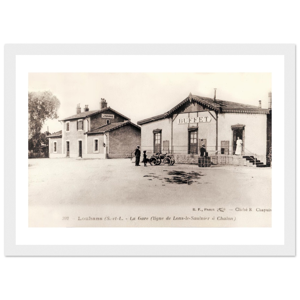 Louhans - La Gare (Ligne de Lons Saulnier a Chalon)