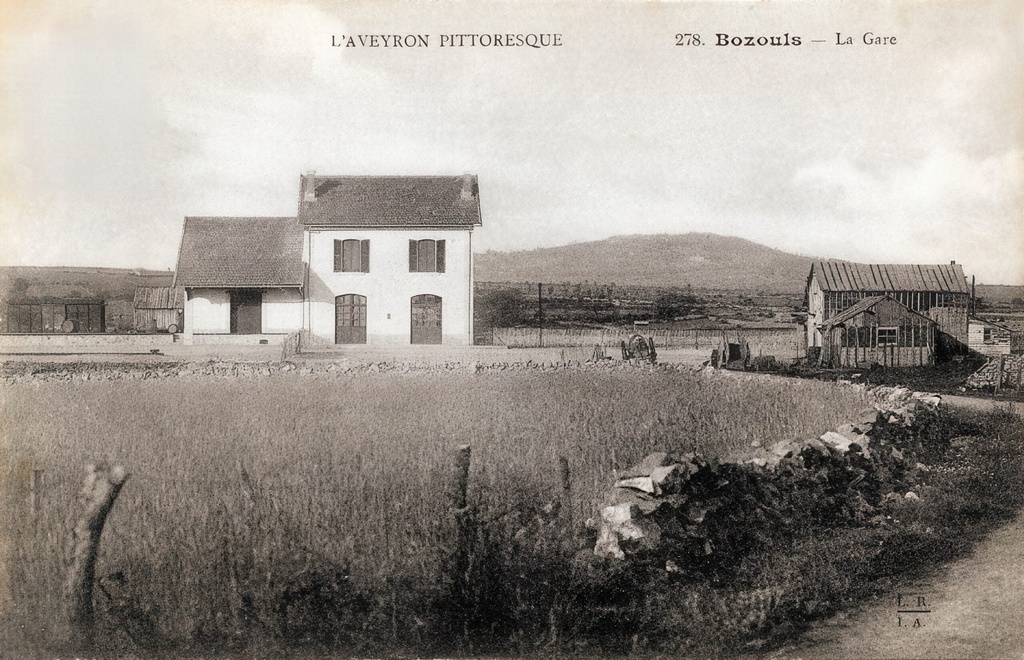 L'Aveyron pittoresque - Bozouls - La gare