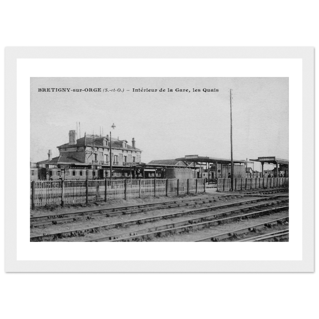 Brétigny-sur-Orge - Intérieur de la Gare - Les Quais
