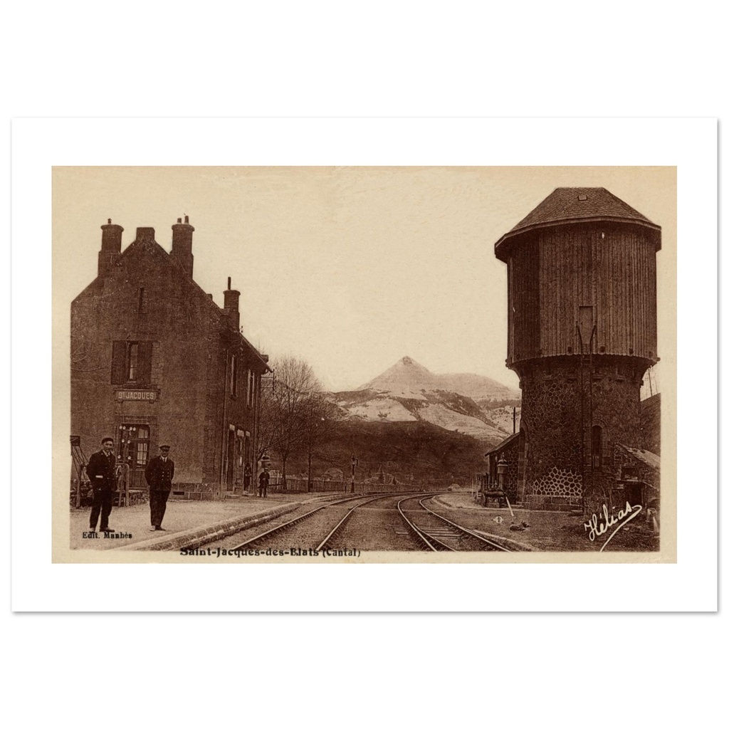 Saint-Jacques-des-Blats - La gare