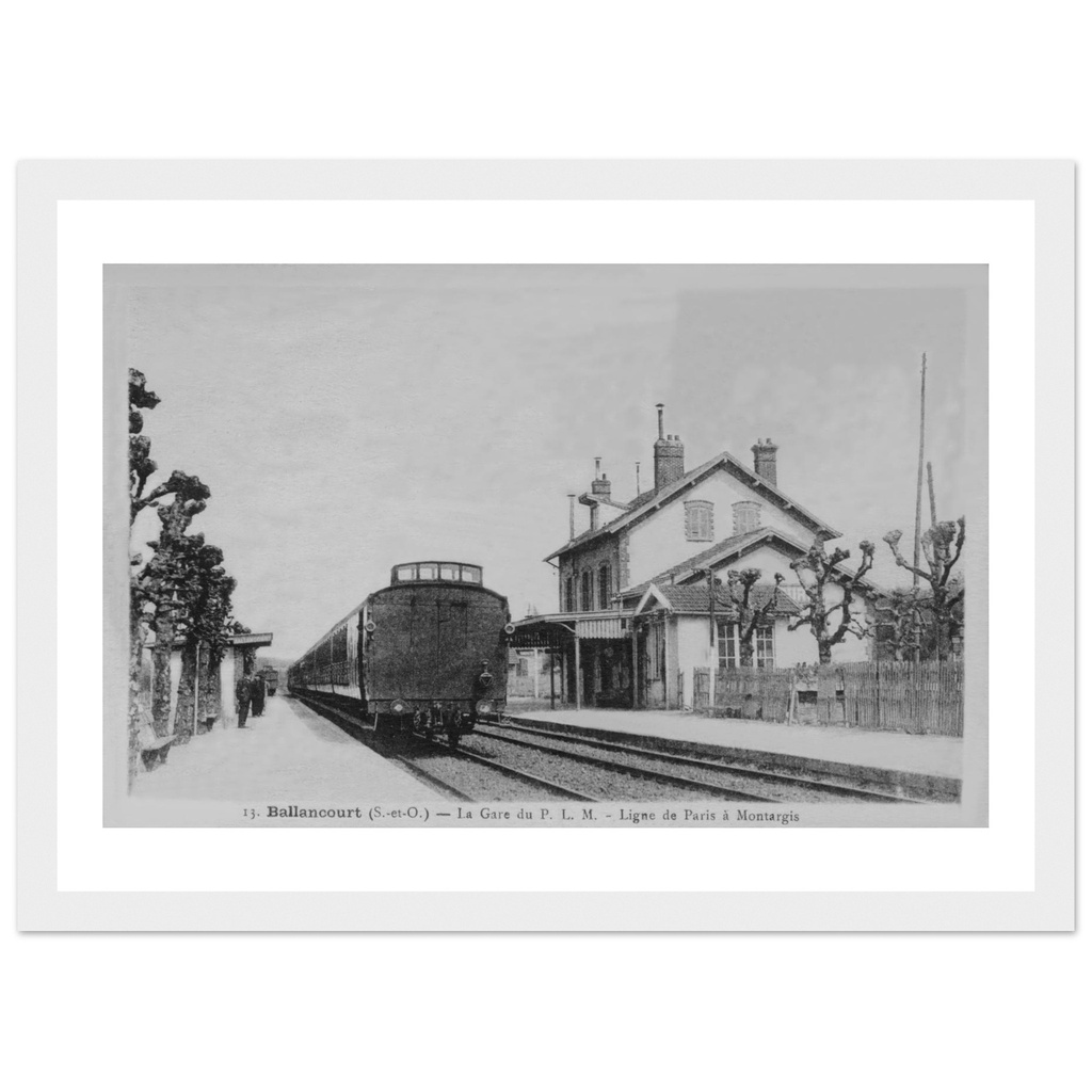 Ballancourt - La Gare du P.L.M - Ligne de Paris - Montargis