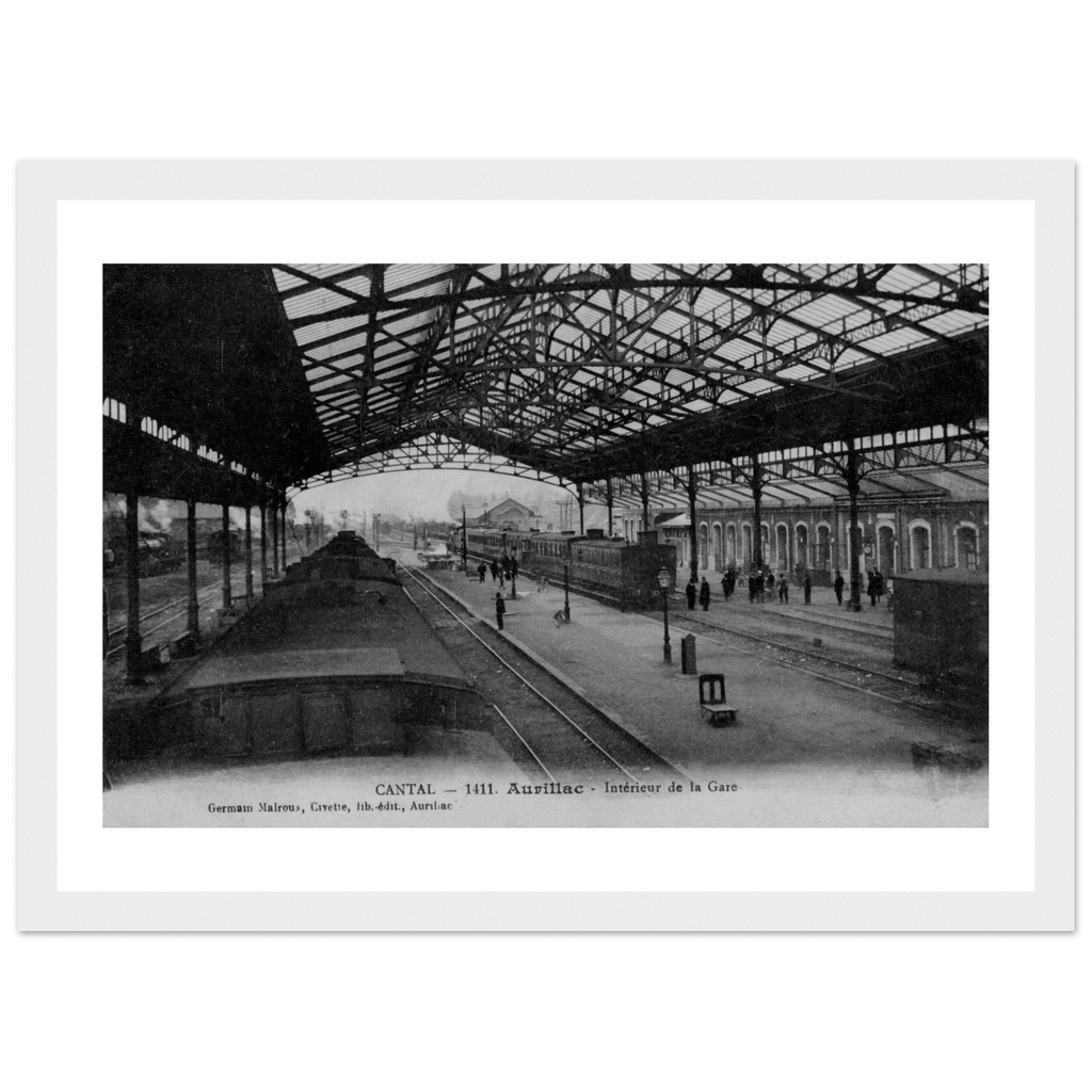 Aurillac - Intérieur de la Gare