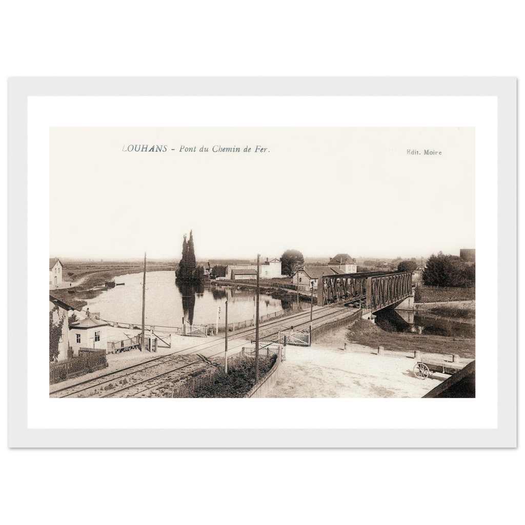 Louhans - Pont du chemin de fer