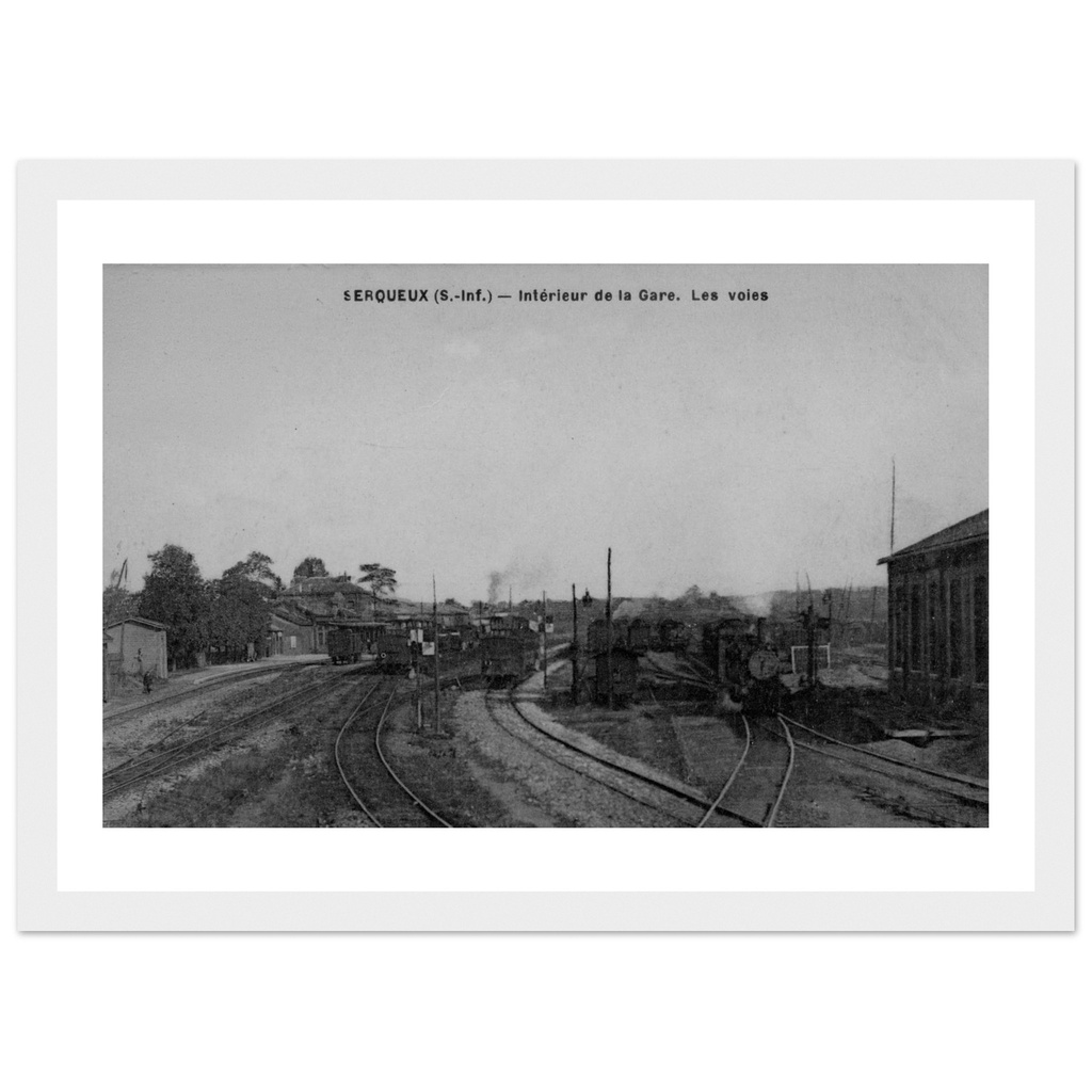 Serqueux - Interieur de la Gare