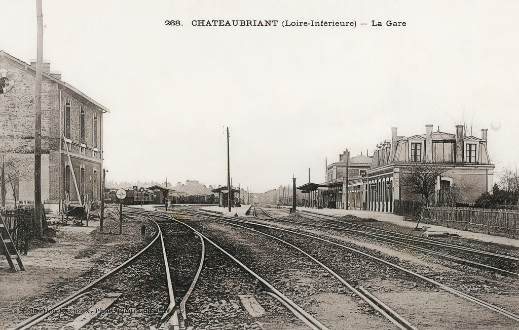 Chateaubriant (loire inferieure) - La Gare