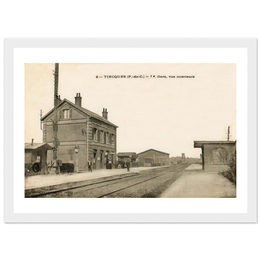 Tincques (P-de-C) - La Gare, Vue Interieure