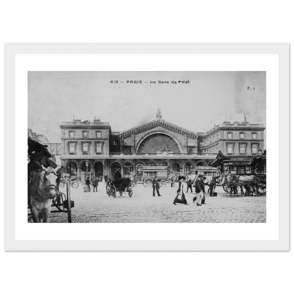 Paris - La gare de L'est