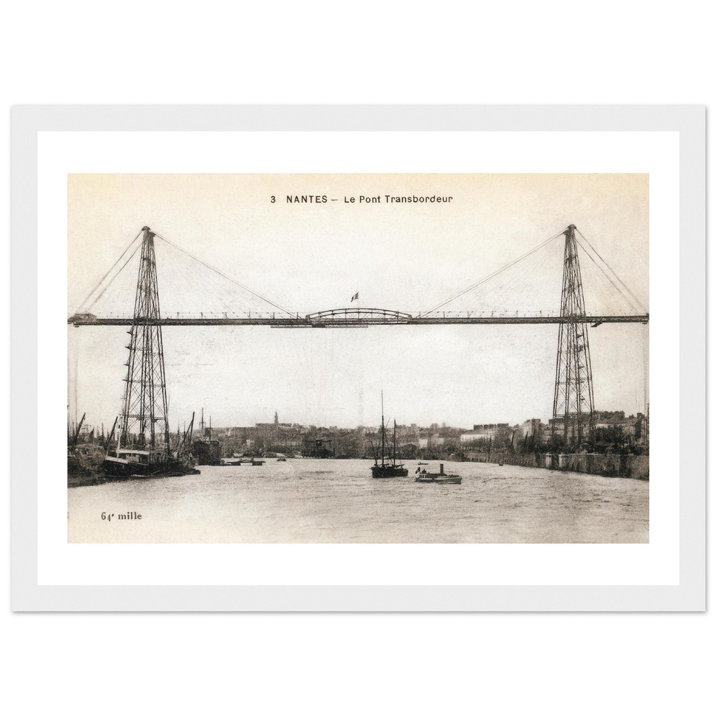 Nantes - Le pont Transbordeur